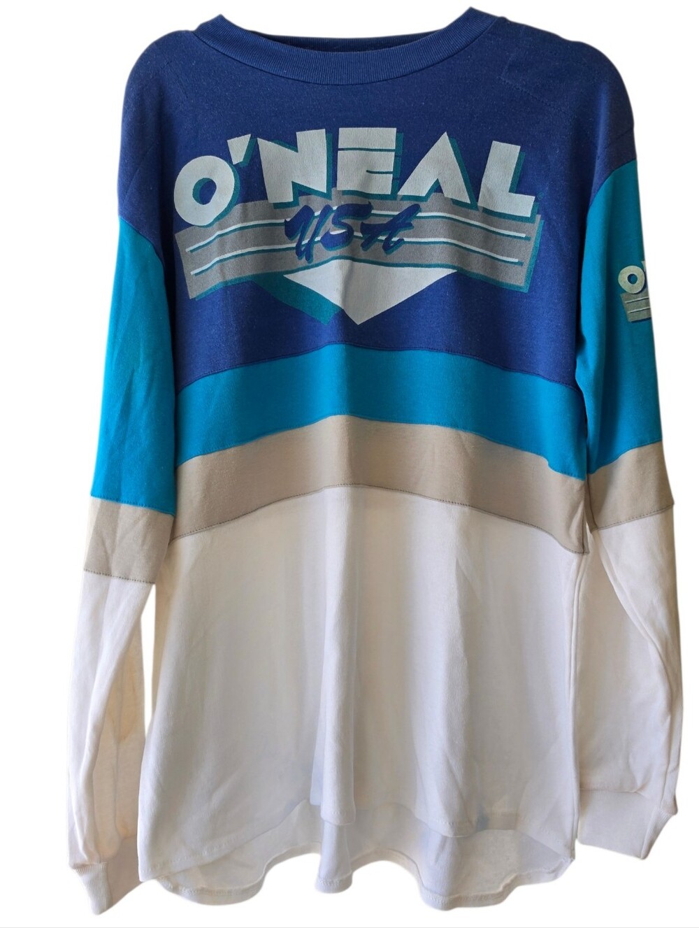 Vintage O’Neal Motocross Jersey USA BMX MX Racing Retro Long Sleeve